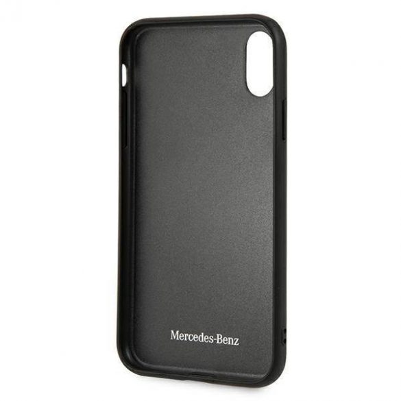 Mercedes MEPERHCI61QGLBK Husă Twister pentru iPhone Xr czarny/negru