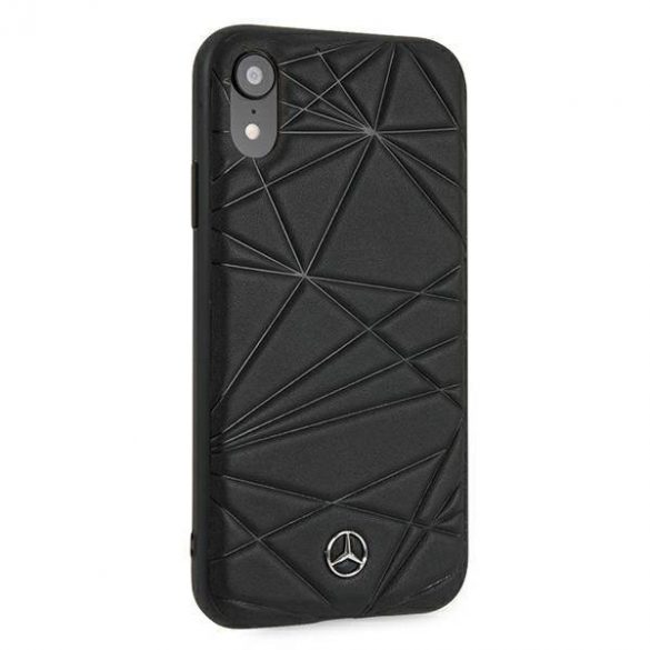 Mercedes MEPERHCI61QGLBK Husă Twister pentru iPhone Xr czarny/negru