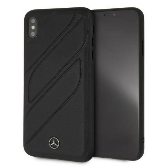 Mercedes MEHCI65THLBK iPhone XS Max husă rigidă neagră/czarny Husă nouă organică I