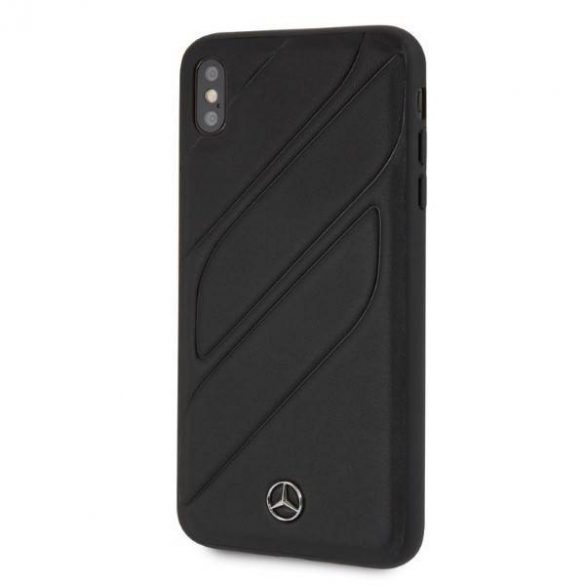 Mercedes MEHCI65THLBK iPhone XS Max husă rigidă neagră/czarny Husă nouă organică I