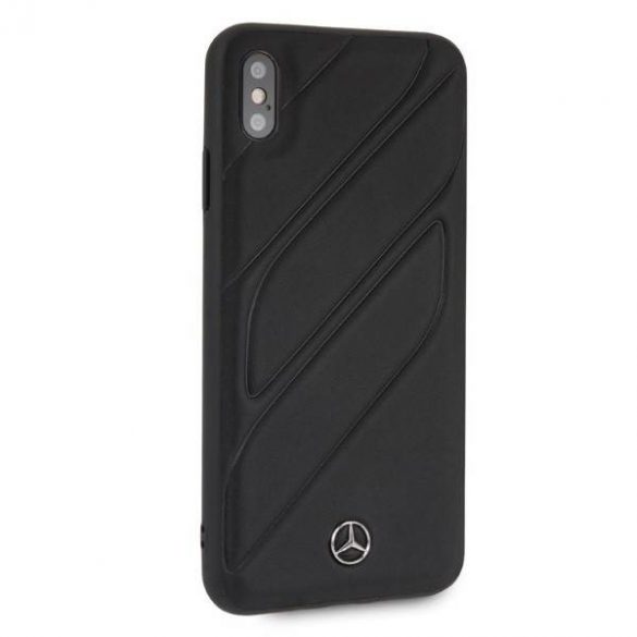 Mercedes MEHCI65THLBK iPhone XS Max husă rigidă neagră/czarny Husă nouă organică I