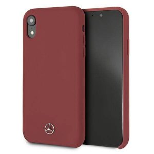 Mercedes MEHCI61SILRE iPhone Xr czerwony/roșu Hardcase Silicone Line