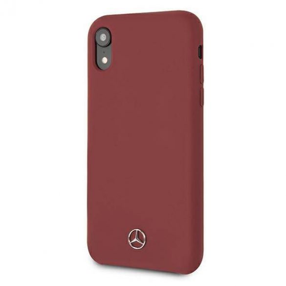 Mercedes MEHCI61SILRE iPhone Xr czerwony/roșu Hardcase Silicone Line