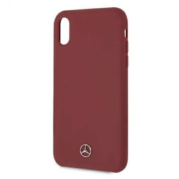 Mercedes MEHCI61SILRE iPhone Xr czerwony/roșu Hardcase Silicone Line