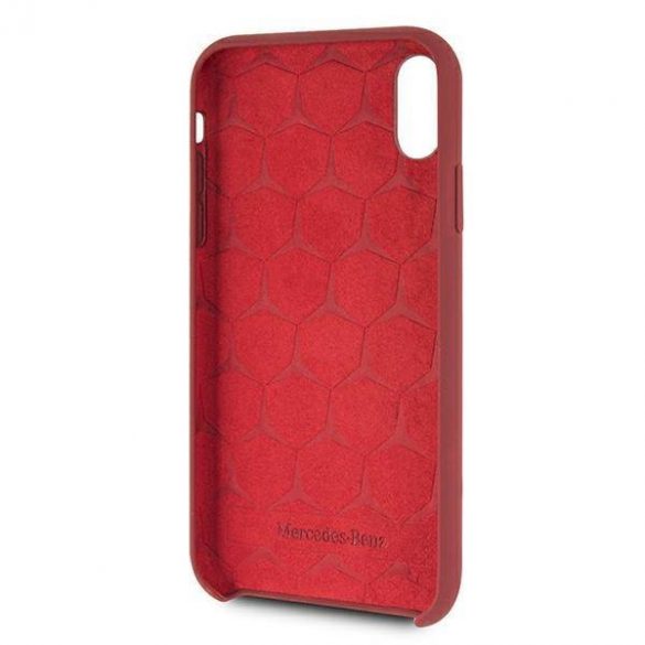 Mercedes MEHCI61SILRE iPhone Xr czerwony/roșu Hardcase Silicone Line