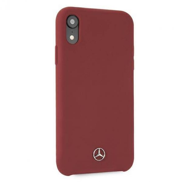 Mercedes MEHCI61SILRE iPhone Xr czerwony/roșu Hardcase Silicone Line