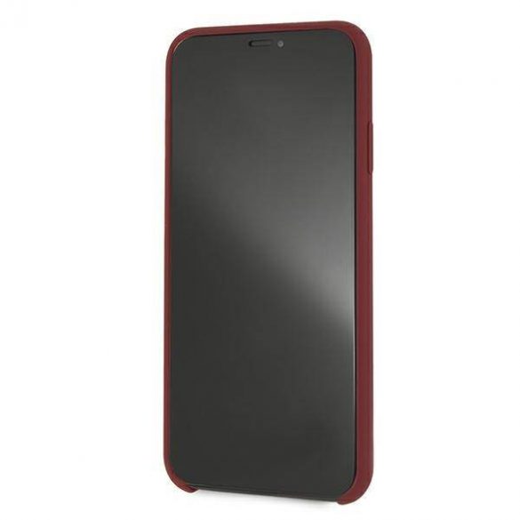 Mercedes MEHCI65SILRE iPhone Xs Max husă rigidă roșie/czerwony Silicone Line