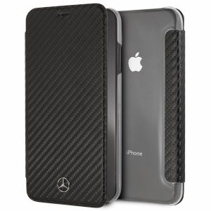 Mercedes MEFLBKI65CFBK iPhone Xs Max carte czarny/negru Dynamic