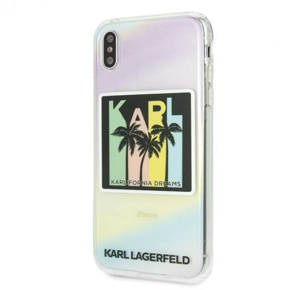 Karl Lagerfeld KLHCI65IRKD Husa Kalifornia Dreams pentru iPhone Xs Max