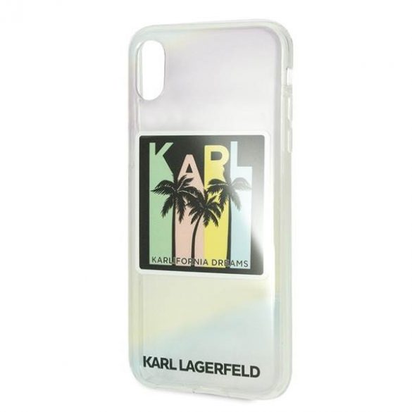 Karl Lagerfeld KLHCI65IRKD Husa Kalifornia Dreams pentru iPhone Xs Max