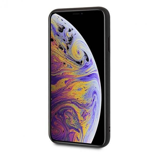 Carcasă rigidă Ferrari FEOVEHCI65BK pentru iPhone Xs Max neagră/czarny Off Track Victory