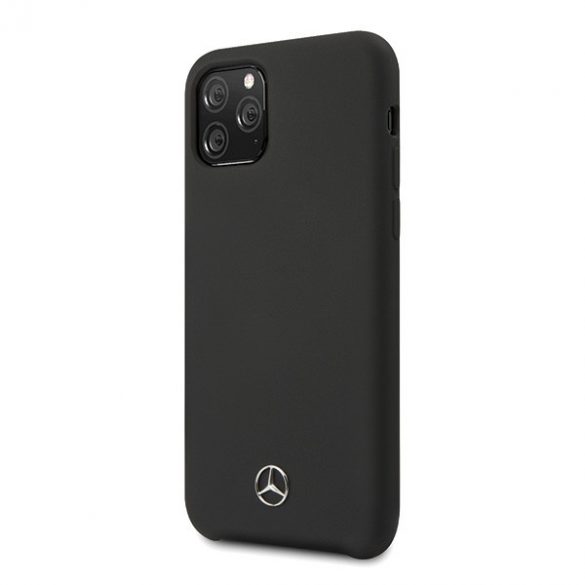 Mercedes MEHCN58SILBK Husă rigidă pentru iPhone 11 Pro linie siliconică czarny/negru