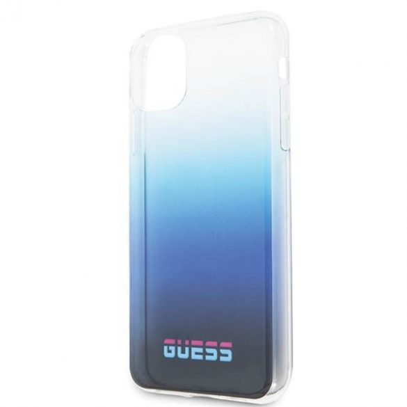 Husă rigidă Guess GUHCN58DGCNA iPhone 11 Pro niebieski/gradient albastru Husă California