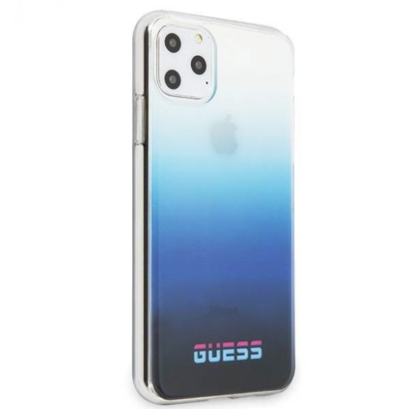 Husă rigidă Guess GUHCN58DGCNA iPhone 11 Pro niebieski/gradient albastru Husă California