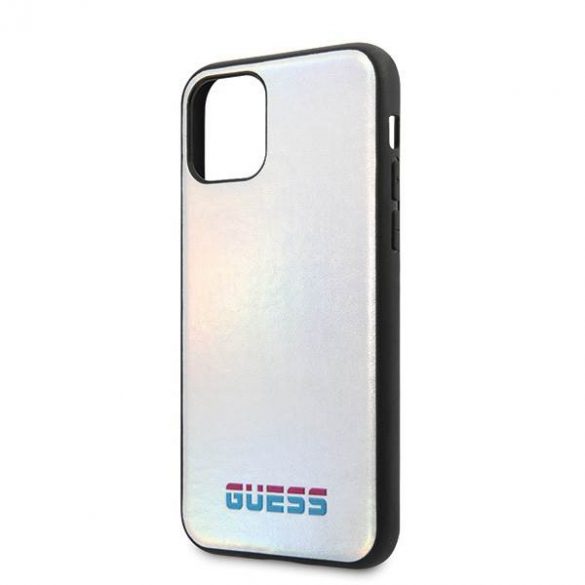 Guess GUHCN58BLD iPhone 11 Pro husă rigidă/argintie Husă iridescentă