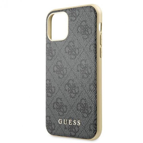 Guess GUHCN61G4GG iPhone 11 6,1" / Xr gri/gri husă greu 4G Collection husă