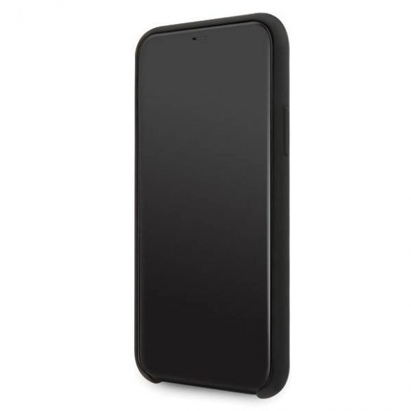 Guess GUHCN58LS4GBK Husă rigidă pentru iPhone 11 Pro neagră/czarny Husă silicon 4G Ton pe Ton