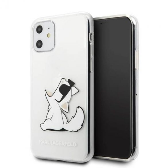 Karl Lagerfeld KLHCN61CFNRC iPhone 11 6,1" / XrHusătare transparentă Choupette Fun