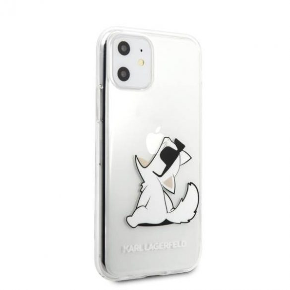 Karl Lagerfeld KLHCN61CFNRC iPhone 11 6,1" / XrHusătare transparentă Choupette Fun