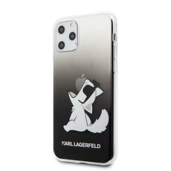 Karl Lagerfeld KLHCN65CFNRCBK Husă rigidă pentru iPhone 11 Pro Max, neagră/czarny Husă Choupette Fun