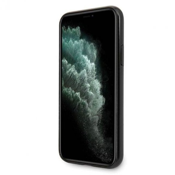 Husă Guess GUHCN65PCUMABK pentru iPhone 11 Pro Max, marmură/neagră