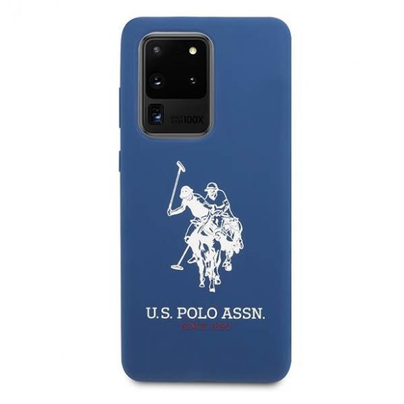 US Polo USHCS69SLHRNV S20 Ultra G988 husă din silicon granatowy/marine