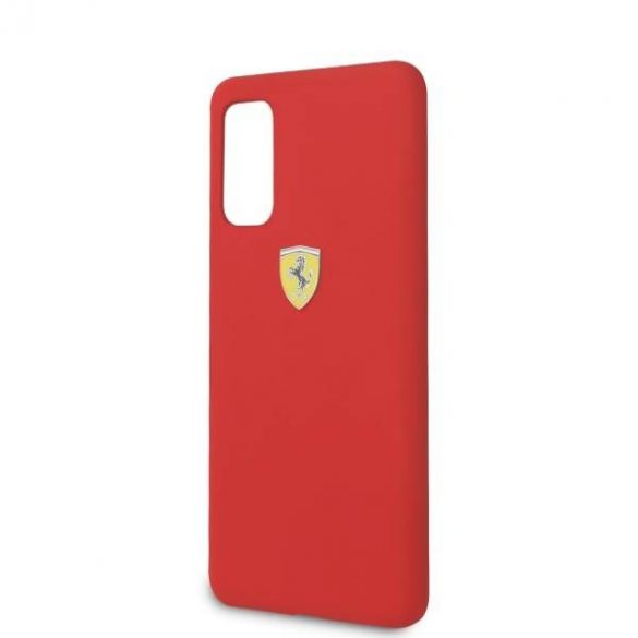 Ferrari Hardcase FESSIHCS62RE S20 G980 czerwony/roșu Carcasă din silicon