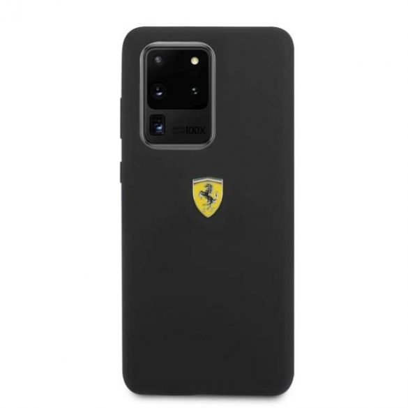 Ferrari Hardcase FESSIHCS69BK S20 Ultra G988 czarny/negru Silicon