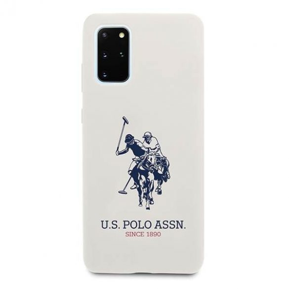 US Polo USHCS67SLHRWH S20+ G985 biały/alb Husă de colecție din silicon