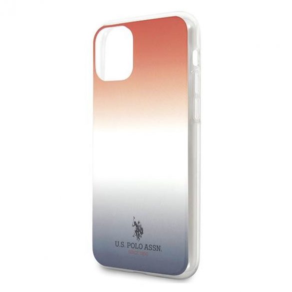 US Polo USHCN61TRDGRB Husă pentru iPhone 11 czerwono-niebieski/blue&red Gradient Pattern Collection