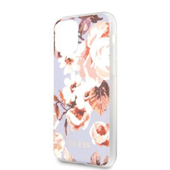 Husă Guess GUHCN58IMLFL02 iPhone 11 Pro liliu/liliac N°2 Flower Collection