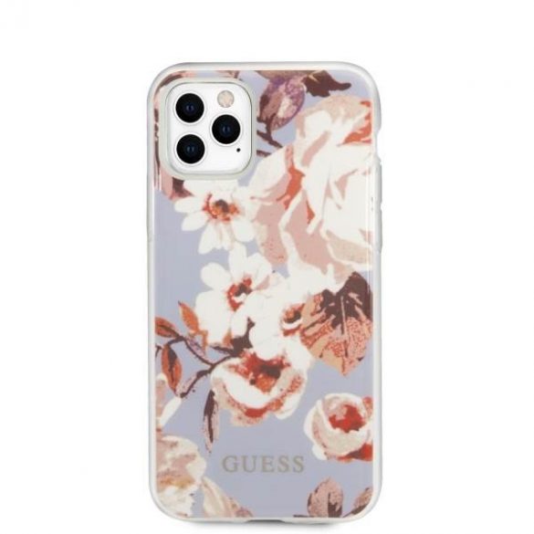 Husă Guess GUHCN65IMLFL02 iPhone 11 Pro Max liliu/liliac N°2 Flower Collection