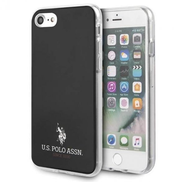 US Polo USHCI8TPUBK iPhone 7/8/SE 2020 / SE 2022 czarny/negru strălucitor