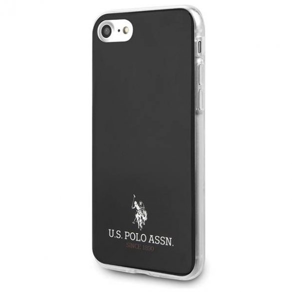 US Polo USHCI8TPUBK iPhone 7/8/SE 2020 / SE 2022 czarny/negru strălucitor