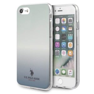 US Polo USHCI8TRDGLB iPhone 7/8/SE 2020 / SE 2022 niebieski/albastru Colectie de modele gradiente