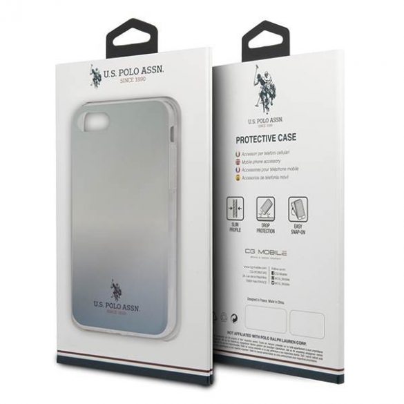 US Polo USHCI8TRDGLB iPhone 7/8/SE 2020 / SE 2022 niebieski/albastru Colectie de modele gradiente