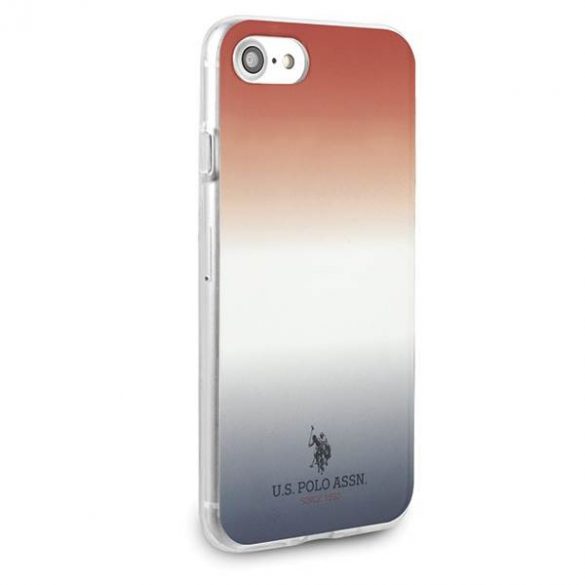 US Polo USHCI8TRDGRB iPhone 7/8/SE 2020 / SE 2022 czerwono-niebieski/blue&red Gradient Pattern Collection