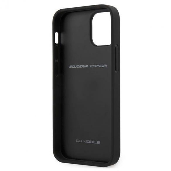 Ferrari FEHQUHCP12SBK Carcasă rigidă Off Track pentru iPhone 12 mini 5,4 inchi/negru