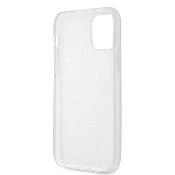 Guess GUHCP12L3D4GTR Husă rigidă transparentă pentru iPhone 12 Pro Max 6,7" 4G 3D Pattern Collection