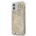 Guess GUHCP12SLG4GSLG iPhone 12 mini 5,4" gold/gold Husă tare 4G Liquid Glitter