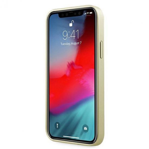 Guess GUHCP12LIGLGO iPhone 12 Pro Max 6,7" złoty/aurie Carcasă rigidă Husă iridescentă