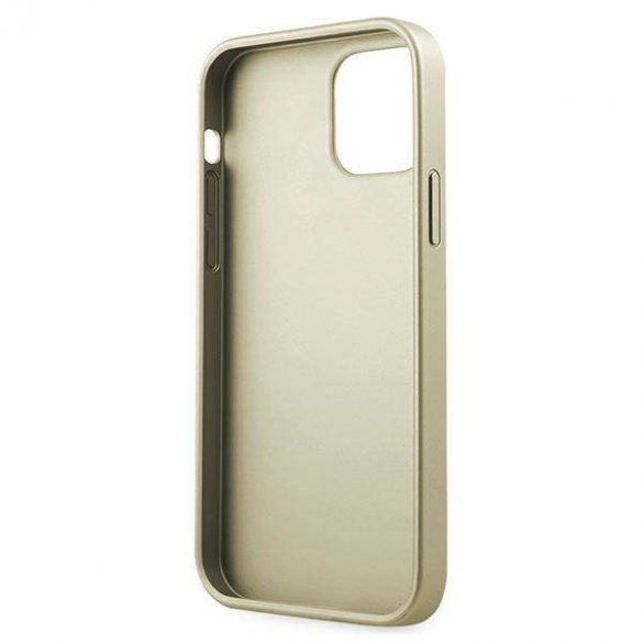 Guess GUHCP12LIGLGO iPhone 12 Pro Max 6,7" złoty/aurie Carcasă rigidă Husă iridescentă