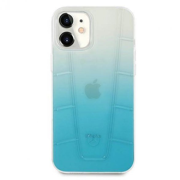 Mercedes MEHCP12SCLGBL iPhone 12 mini 5,4" niebieski/albastru Hardcase Husă Transparent Line