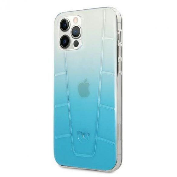 Mercedes MEHCP12LCLGBL iPhone 12 Pro Max 6,7" niebieski/albastru Hardcase Transparent Line