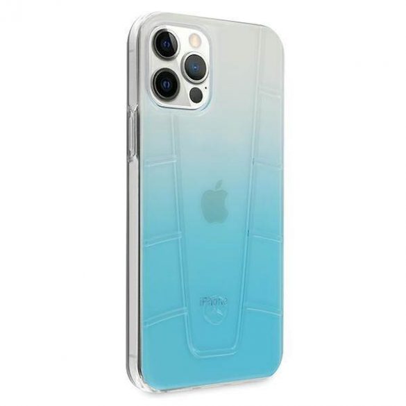 Mercedes MEHCP12LCLGBL iPhone 12 Pro Max 6,7" niebieski/albastru Hardcase Transparent Line