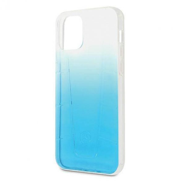 Mercedes MEHCP12LCLGBL iPhone 12 Pro Max 6,7" niebieski/albastru Hardcase Transparent Line