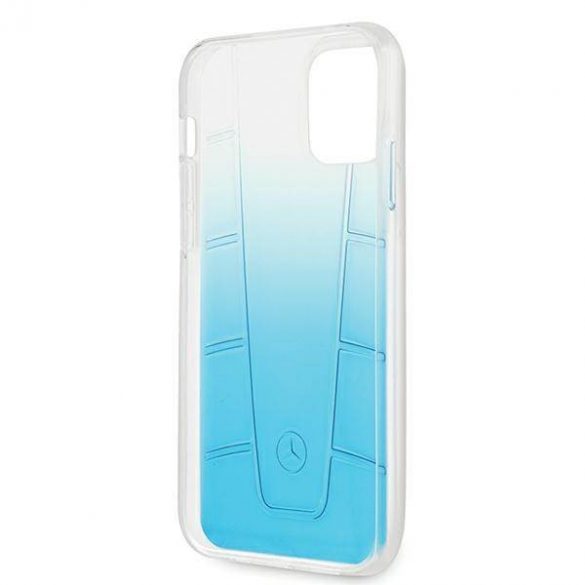 Mercedes MEHCP12LCLGBL iPhone 12 Pro Max 6,7" niebieski/albastru Hardcase Transparent Line