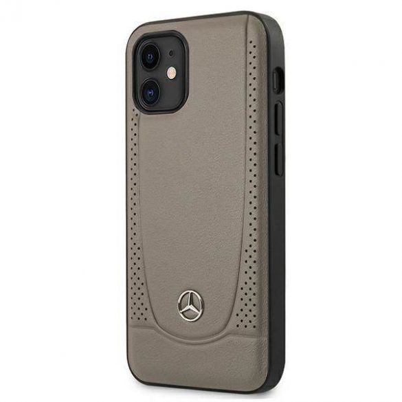 Mercedes MEHCP12SARMBR iPhone 12 mini 5,4" husă rigidă maro/brązowy Urban Line