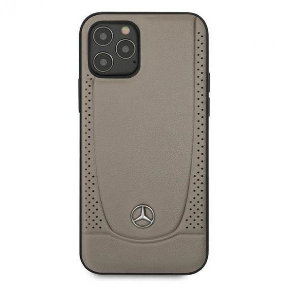 Mercedes MEHCP12LARMBR iPhone 12 Pro Max 6,7" husă rigidă brună/maro Carcasă Urban Line