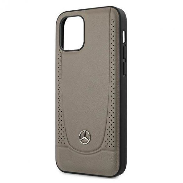 Mercedes MEHCP12LARMBR iPhone 12 Pro Max 6,7" husă rigidă brună/maro Carcasă Urban Line